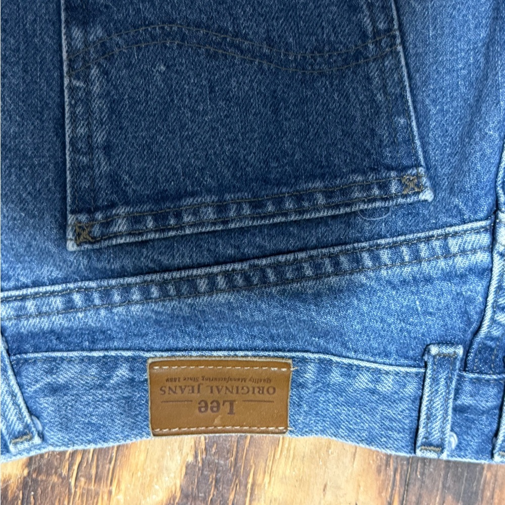 Lee Women's Blue Ankle Jeans